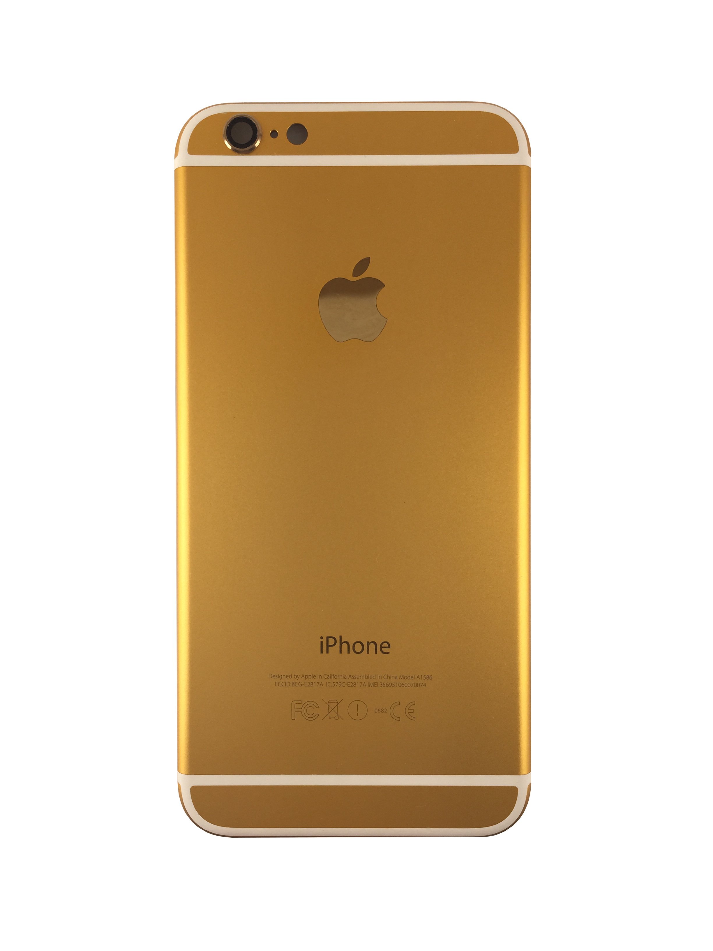 цветной корпус iPhone 6 золотой